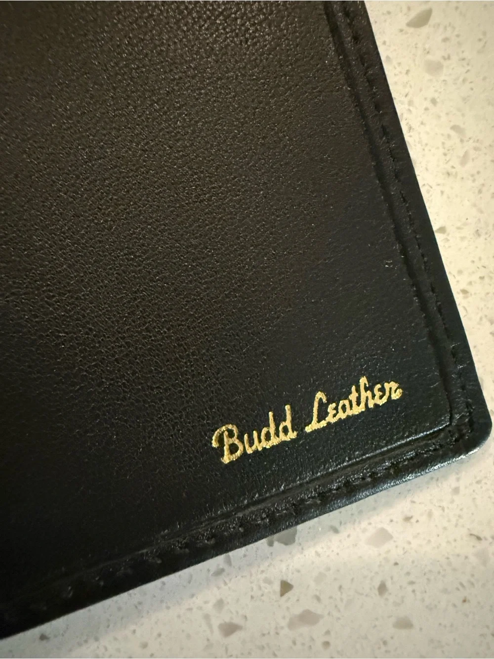 Budd Leather Passport Holder with Pen Slot
